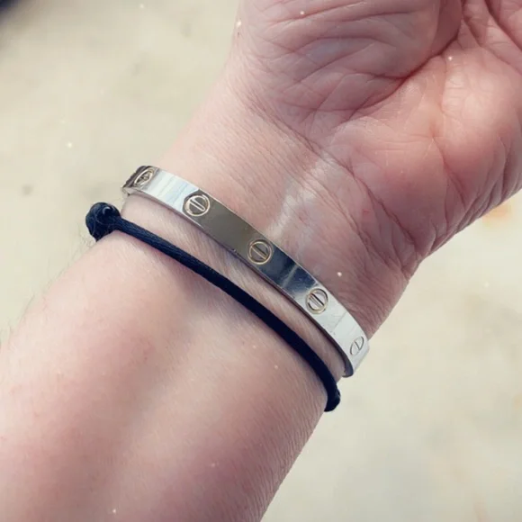 1970 PLATINUM PLATED Charles Revson AldoCipullo Love Bracelet❣️ - Picture 8 of 15